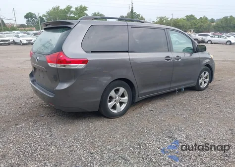 2013 Toyota Sienna Le V6 8 Passenger from USA, damaged, VIN 5TDKK3DC5DS360683